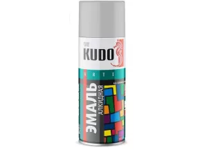 Краска аэрозоль KUDO светло-серая 520мл KU-1017