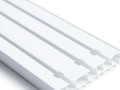 Гардина потолочная 3 полосная 2м (карниз тройной в индивид уп)