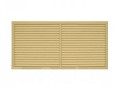 Решетка радиаторная 60*60 беж