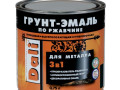 Грунт эмаль по ржавчине DALI красный 0.75л