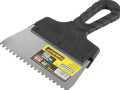 Шпатель 150мм зубчатый STAYER ПРО 4*4 1009-15-04