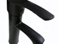 Смеситель 1103-2 чёрный Тритон «тюльпан» с шлангом