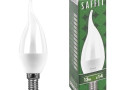 Лампочка светодиодная Saffit 13W 4000K E14 C37T свеча на ветру SBC3713 55165