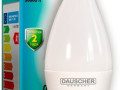 Лампочка DAUSCHER 8W Е14 4200К C37 свеча на ветру LED