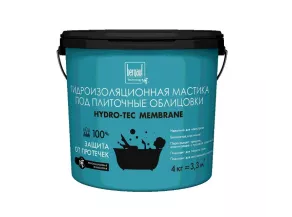 Мастика гидроизоляционная Hydro-Tec Membrane Bergauf 4кг