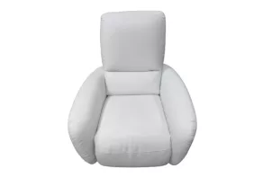 Кресло №483 кожа белая