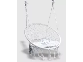 Кресло-гамак с бахромой