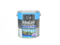 Эмаль MALER 0,8л с молот эффект темно-зеленая