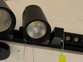 Светильник LED 30Вт 6500К черный X2 к рельсам