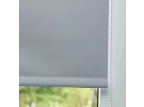 Рулонная штора 68-07 LM Симпл серый 100х160 Блэкаут