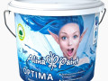 Краска водоэмульсия Alina Paint OPTIMA 15кг (интерьерная,супербелая,всесезонная)