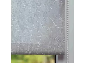 Рулонная штора 66-05 LM Жаккард серый 43х160 светопропускаемая