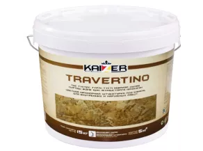 Штукатурка Kaizer 15кг Travertino