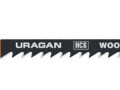 Uragan T144D Т-хвост,по дереву,HCS,шаг 4мм,75мм 2шт полотна д/лобзика (159478-4)