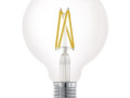 Лампочка 4Вт Е27 2700К G95 LED декоративная круглая Эдисон