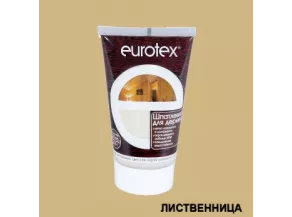 Шпатлевка EUROTEX лиственница для дерева 0,225кг