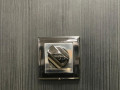 Завертка дверная FW1 BN/CP квадр черная глянц/хром Зубер