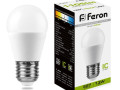 Лампочка светодиодная Feron 13W 4000K E27 G45 шарик LB-950 38105