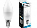25477 Лампочка светодиодная Feron 7W 230V E14 6400K C37 LB-97