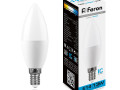 38109 Лампочка светодиодная Feron 13W  230V E14 6400K С37, LB-970
