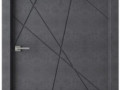Дверь LINE 01 бетон ТЁМНЫЙ 0,7