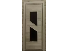 Дверь банная Тип 8 (остекл) 180*70