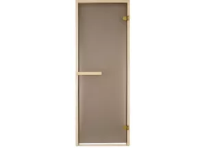 Дверь банная Тип 1 остекленная 180*70