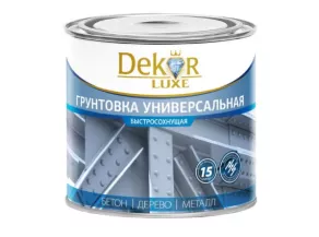 Грунтовка DECOR универсальная быстросохнущая 1,9кг серая