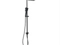 Душевая стойка ATLAS HADAR HR1008802 чёрный,без смесителя,шланг