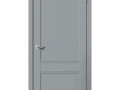 Дверь Эмалит серая  С01 глухая 600*2200