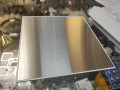Панель лицевая D100 шлифованная нержавеющая сталь  Космовент