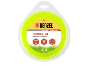 Леска для триммера 2,0х15м FLEX CORD Denzel 96107