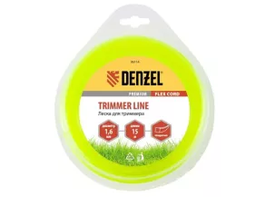Леска для триммера 1,6х15м FLEX CORD Denzel 96114