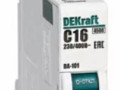 Автомат DEKraft 1П 16АС 4,5кА BA-101 11054DEK