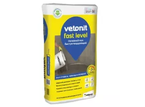 Наливной пол Weber Vetonit Fast level 20кг