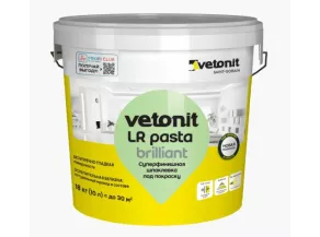 Шпаклевка Vetonit LR pasta brilliant 18кг