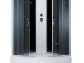 Кабина душевая ER3509TP-C4 900*900*2150 высокий поддон (серый) тонированное стекло