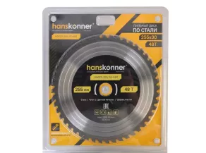 Диск для пилы 255х30 зубьев 48 Hanskonner H9022-255-30-48S
