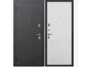 Дверь металлическая STRONG 705 Ясень белый 960*2050*70 L