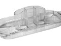 Кельма 220*110 овальная большая DECOR 640-220