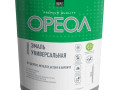 Эмаль ОРЕОЛ акрил бел матовая 3кг 1609
