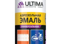 Краска аэрозоль Ultima латунь металлик  520мл