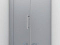 Душевое ограждение  IVA 900*900*2000 (тонированное стекло, без поддона)