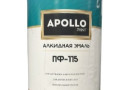 Эмаль APOLLO Paint ПФ-115 черная 2,6кг