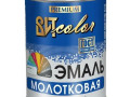 Эмаль ВИТ Колор молотковая вишня 0,8кг