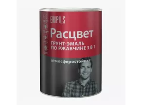 Грунт эмаль по ржавчине Расцвет 0,9кг шоколад 5328
