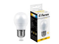 Лампочка светодиодная Feron 7W  230V E27 2700K G45 LB-95