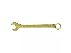 Ключ комбинир 27мм желт цинк Сибртех 14987