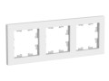 742-0200-148 Vesna Рамка 3-ая горизонтальная белая