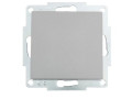 742-3588-100 Vesna Выключатель 1-кл платина (механизм)